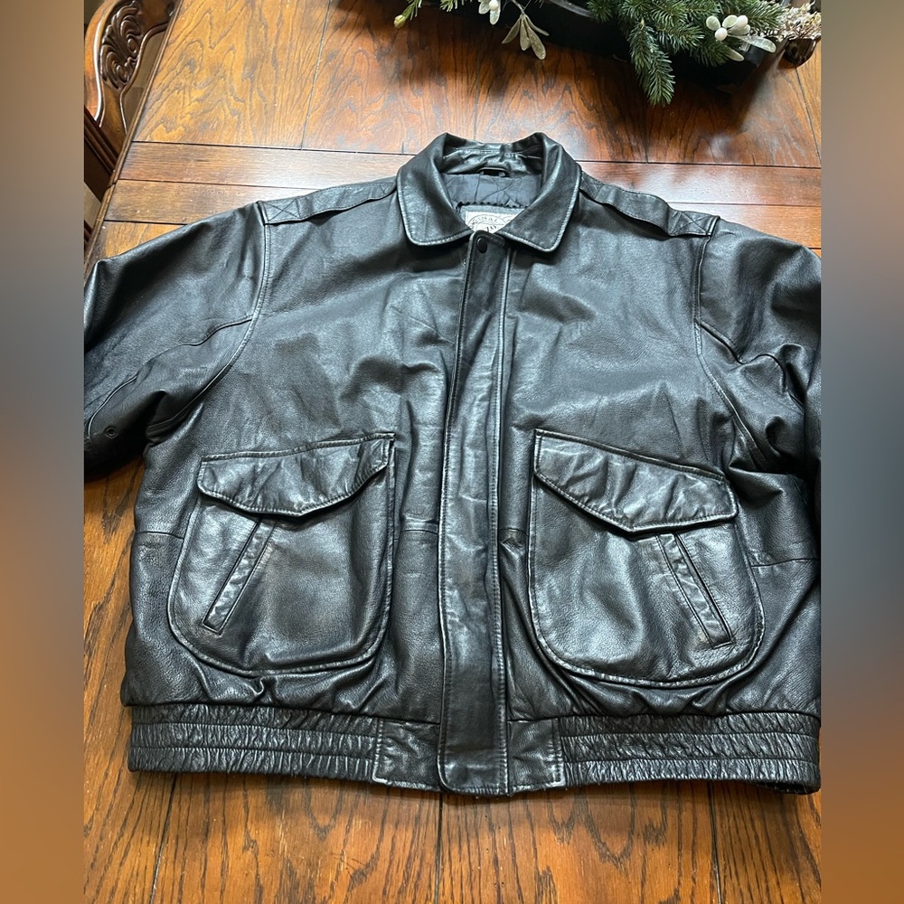 New Zealand Outback Cooper Collections Bomber Leather  Jacket Coat